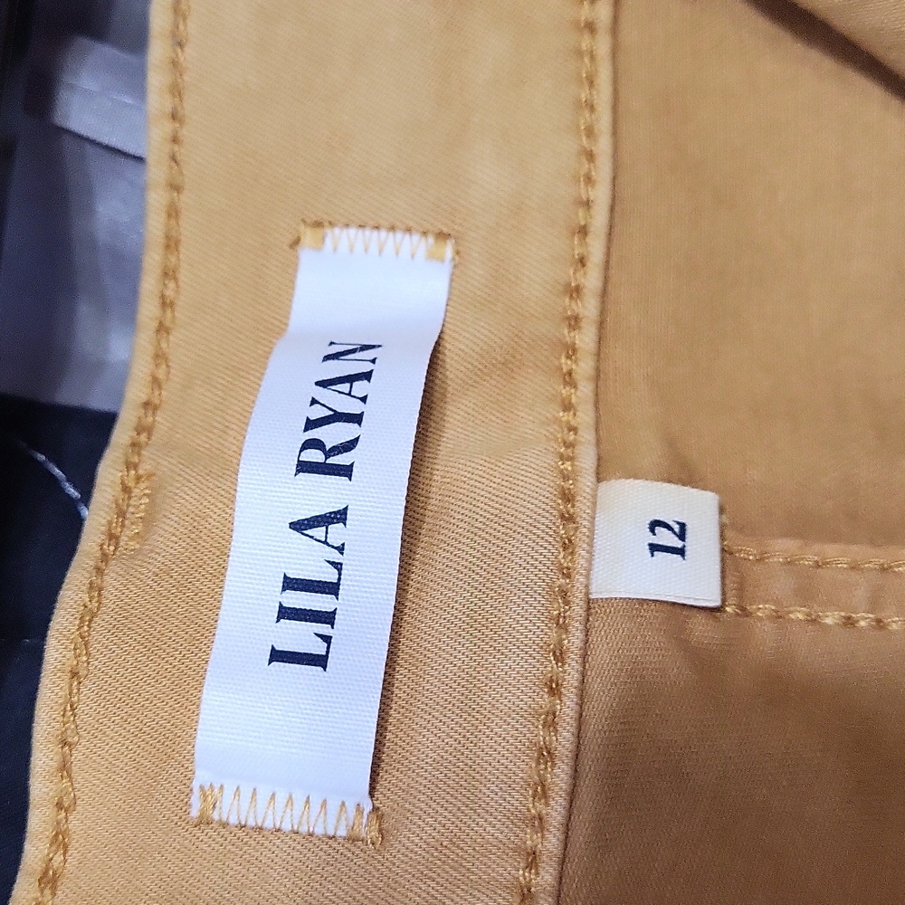 LILA RYAN Mustard Cargo Pants - Picture 10 of 10